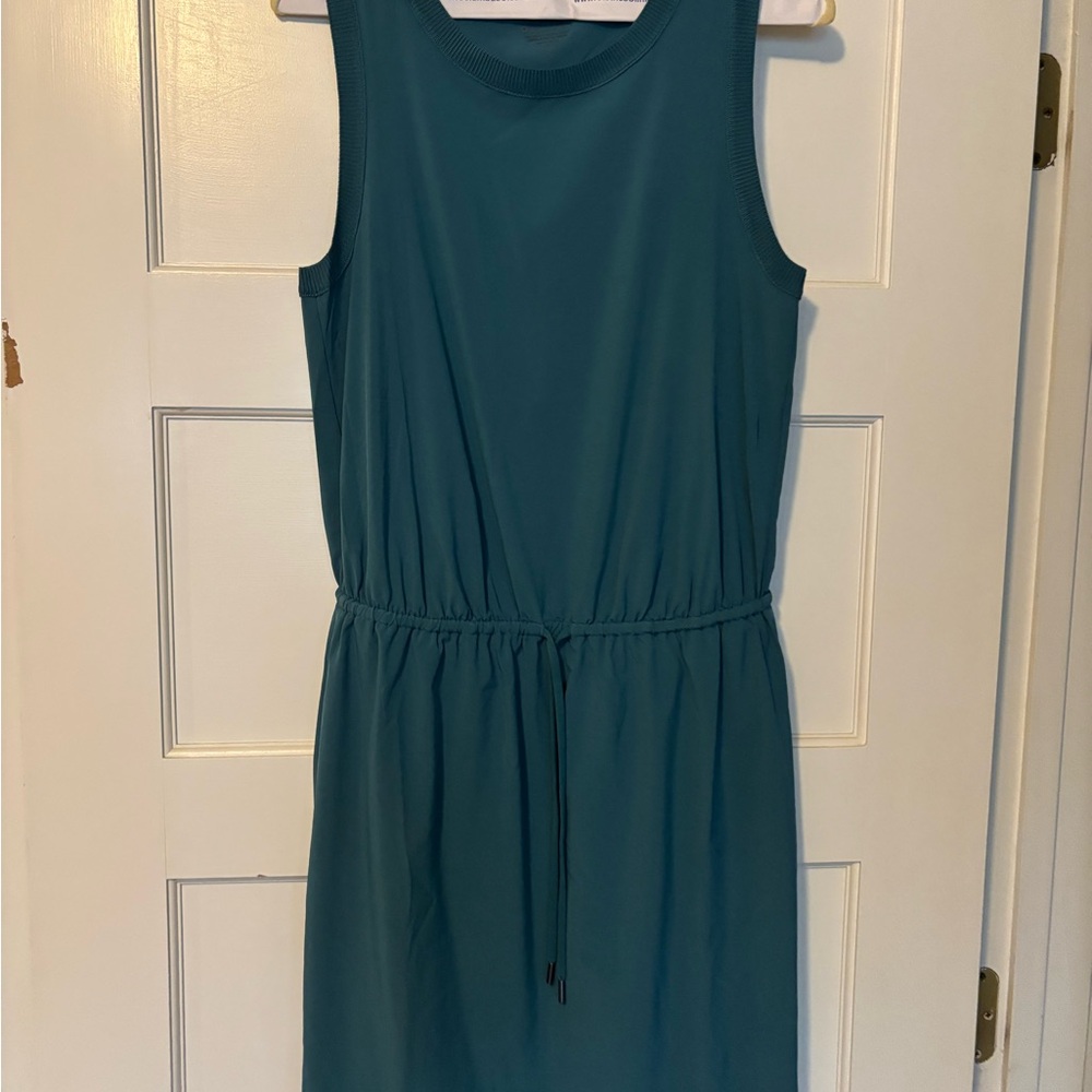 Athleta Teal Sleeveless Dress